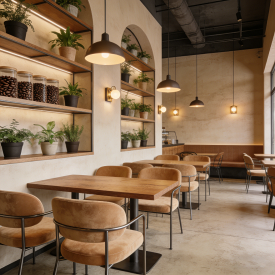 Picture of Commercial Space Interior Decoration Design - Brand-Oriented Style & Lighting for Stores/Cafes/Offices